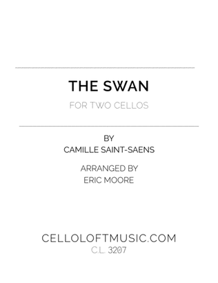 "Le Cygne" The Swan for Two Cellos