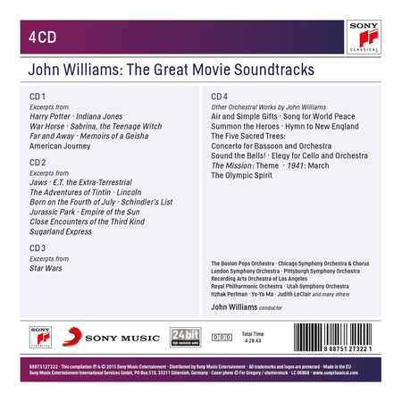 John Williams: Great Movie Soundtracks [Box Set]