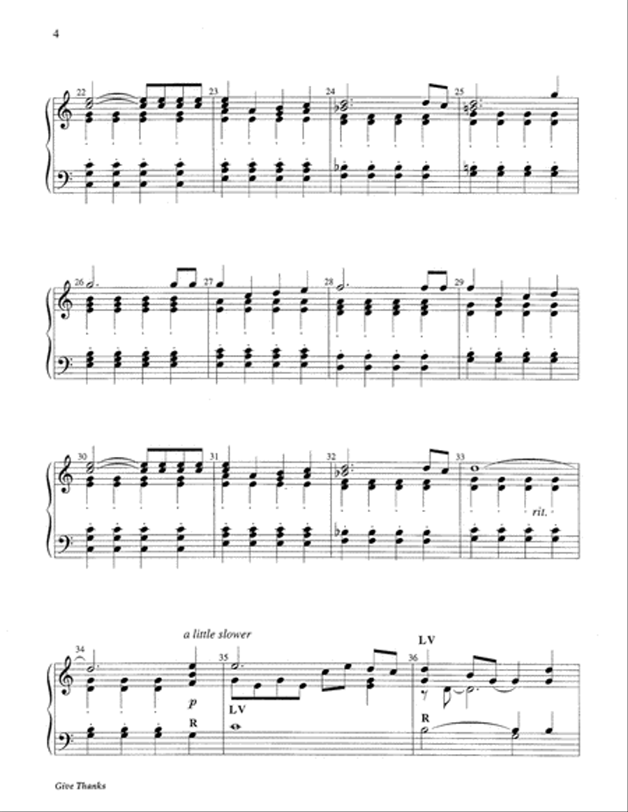 Give Thanks Give Thanks 3-Octaves scores gallery preview page 11