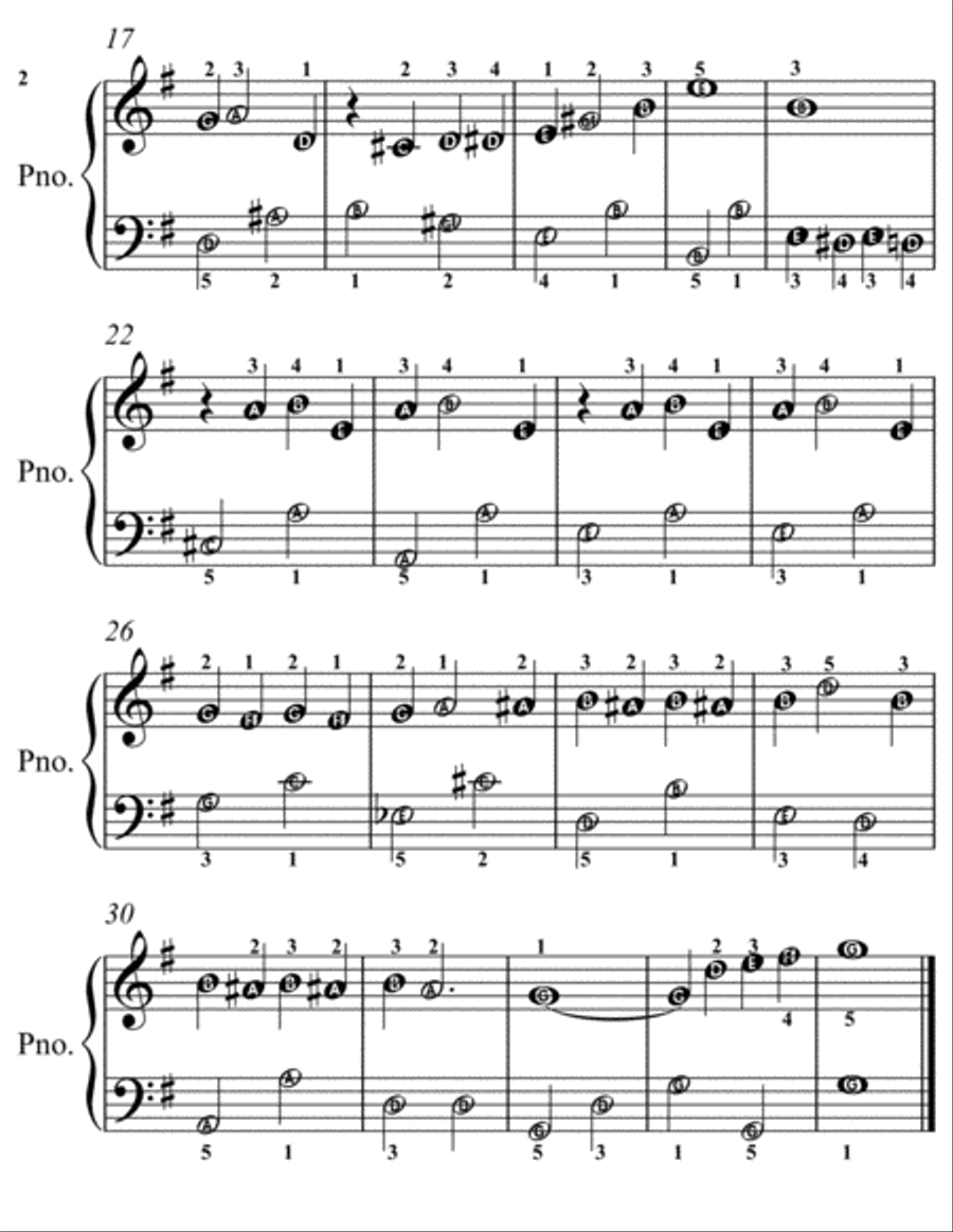 Littlest Ragtime for Easiest Piano 1 Sheet Music Easy Piano scores gallery preview page 6