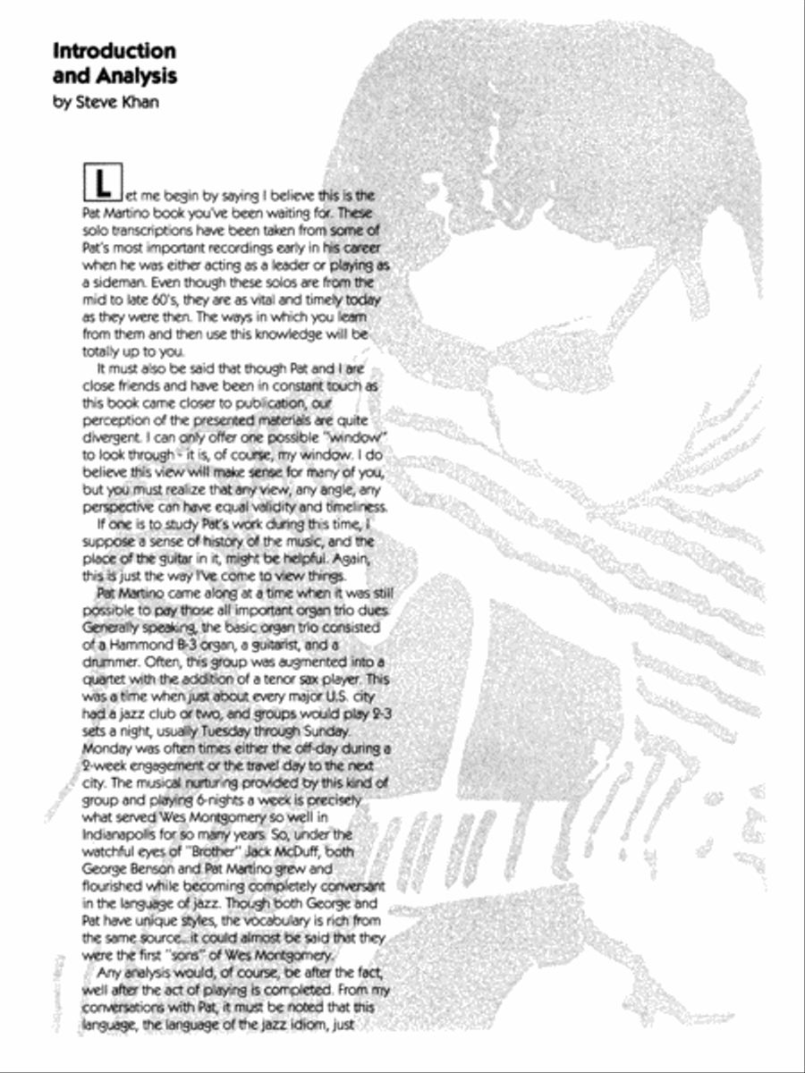 The Early Years - Jazz Guitar Solos Electric Guitar scores gallery preview page 3