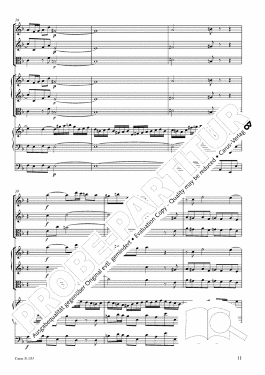 Soul and spirit are astounded (Geist und Seele wird verwirret) English Horn scores gallery preview page 12