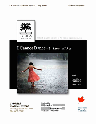 Book cover for I Cannot Dance