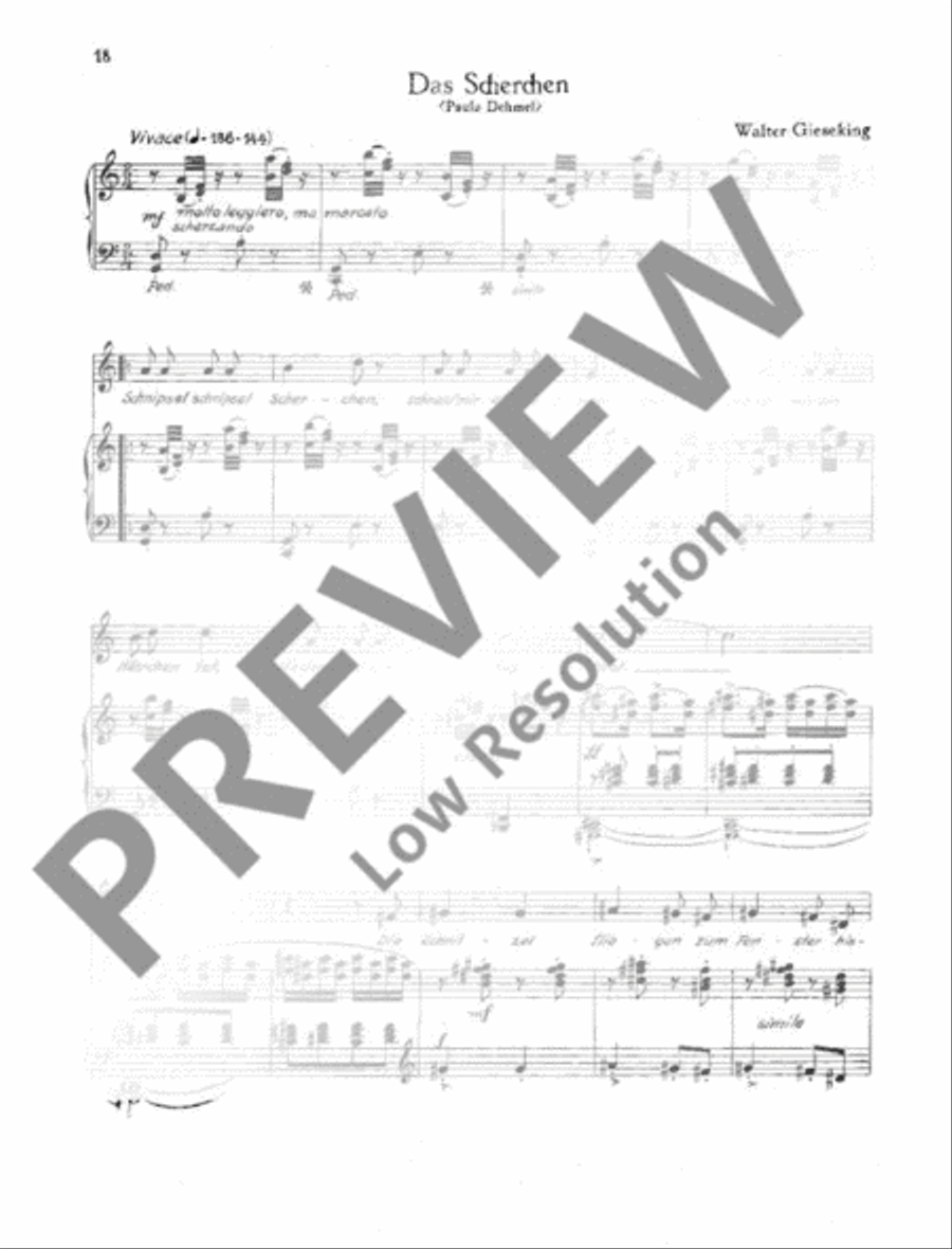 21 Kinderlieder 21 Kinderlieder Voice Solo scores gallery preview page 19