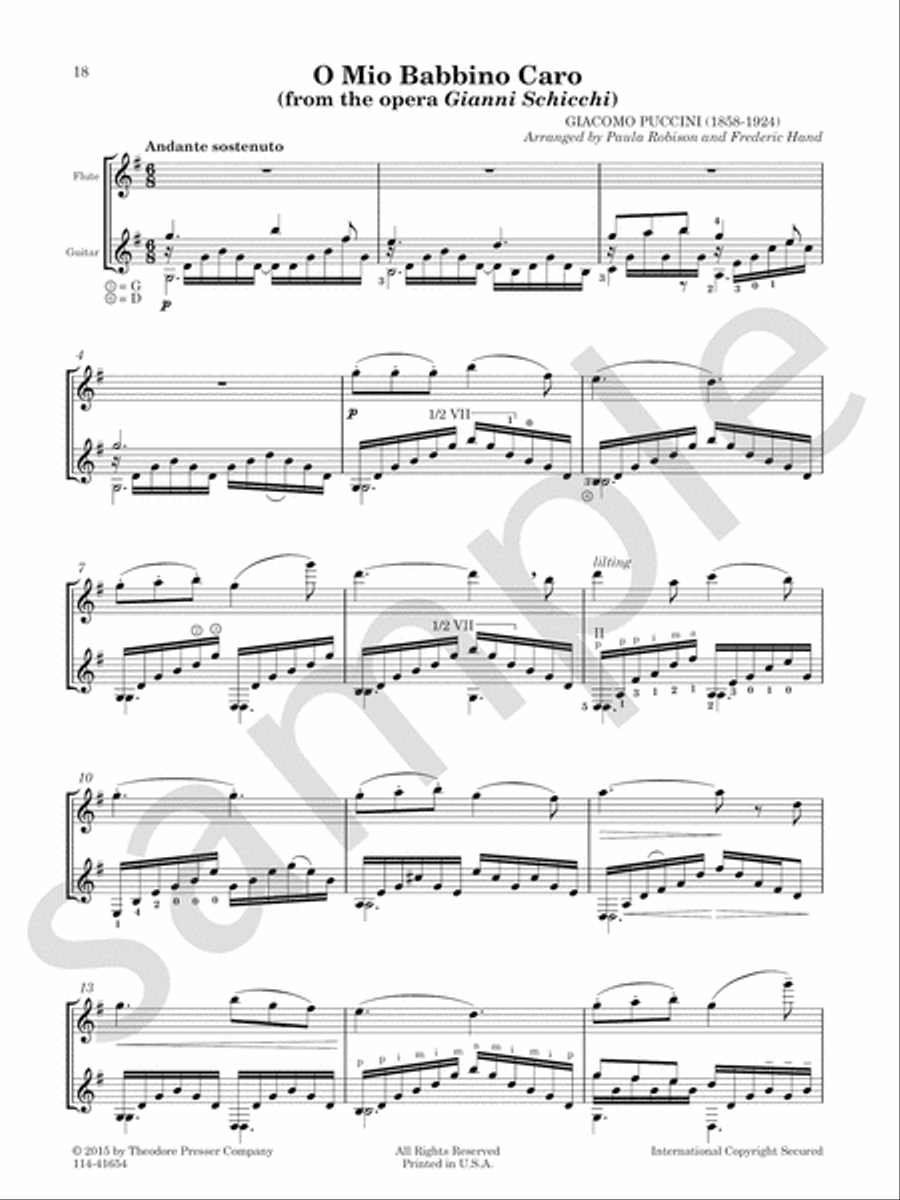 La Serenata Chamber Music scores gallery preview page 10