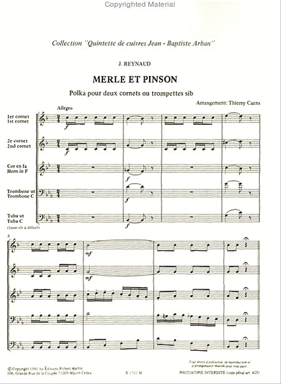 Merle et pinson School and Community scores gallery preview page 2