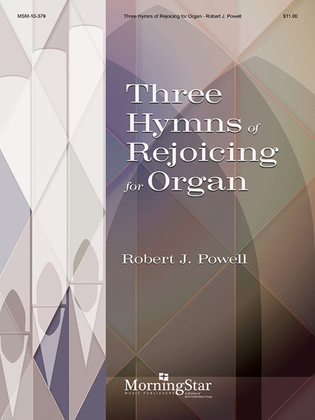 Book cover for Three Hymns of Rejoicing for Organ