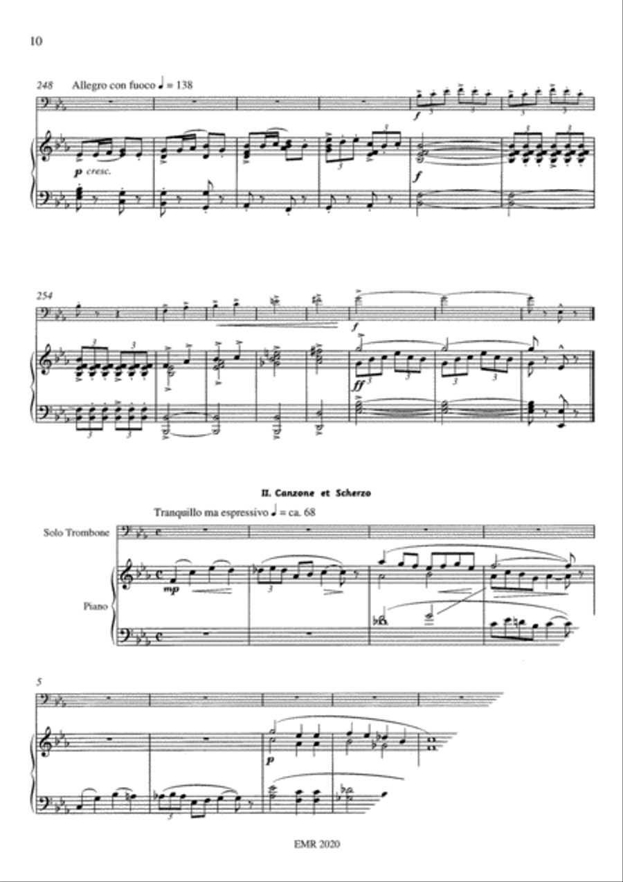 Concertino Piano Accompaniment scores gallery preview page 11