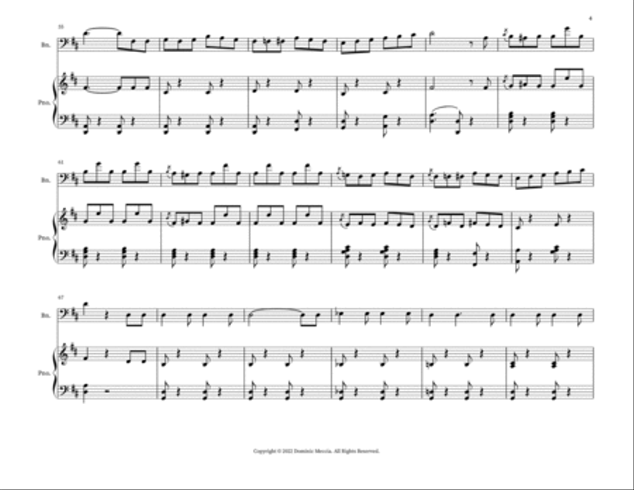 My Name Is John Wellington Wells Woodwind Duet scores gallery preview page 4