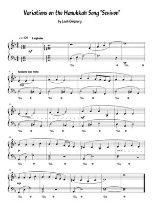 Variations on the Traditional Hanukkah Song "Sevivon"
