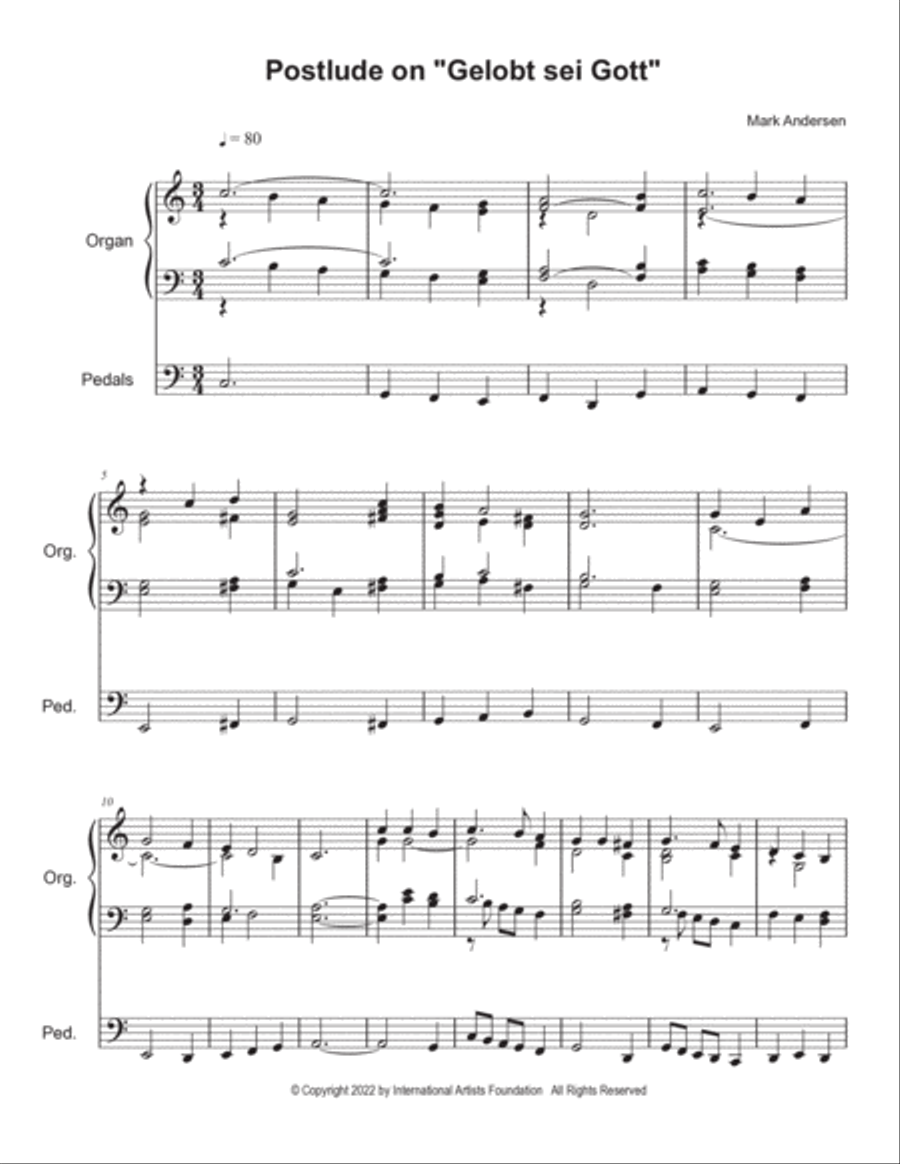 Postlude on 