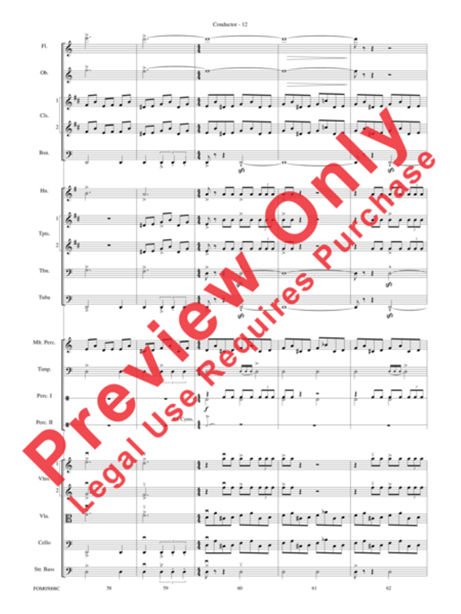 Battle of the Heroes (from Star Wars: Episode III Revenge of the Sith) Full Orchestra scores gallery preview page 42