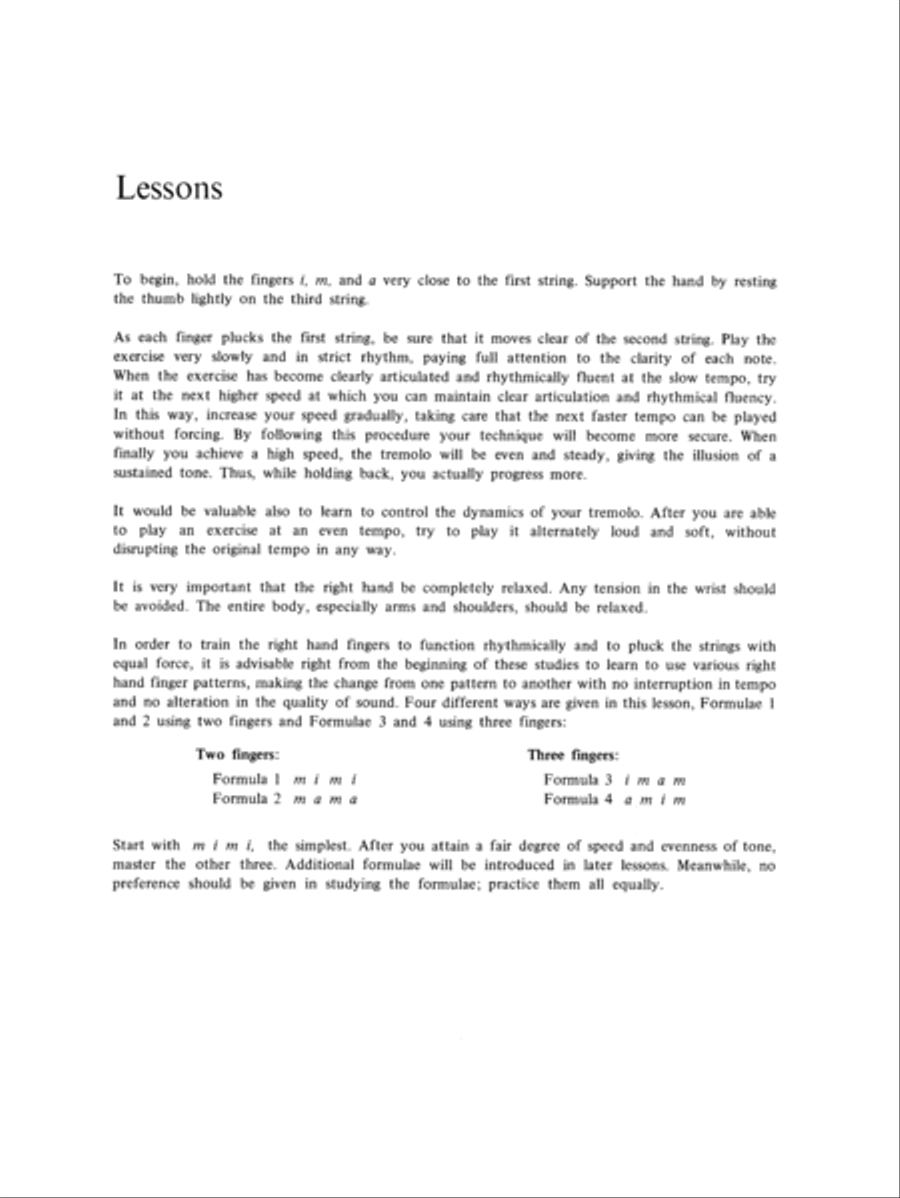 Complete Study of Tremolo for the Classic Guitar Classical Guitar scores gallery preview page 6