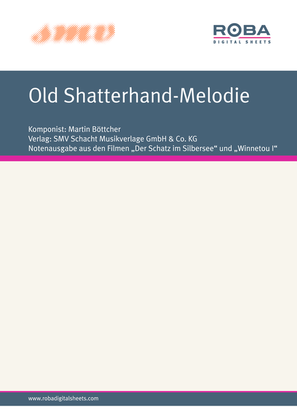 Book cover for Old Shatterhand-Melodie