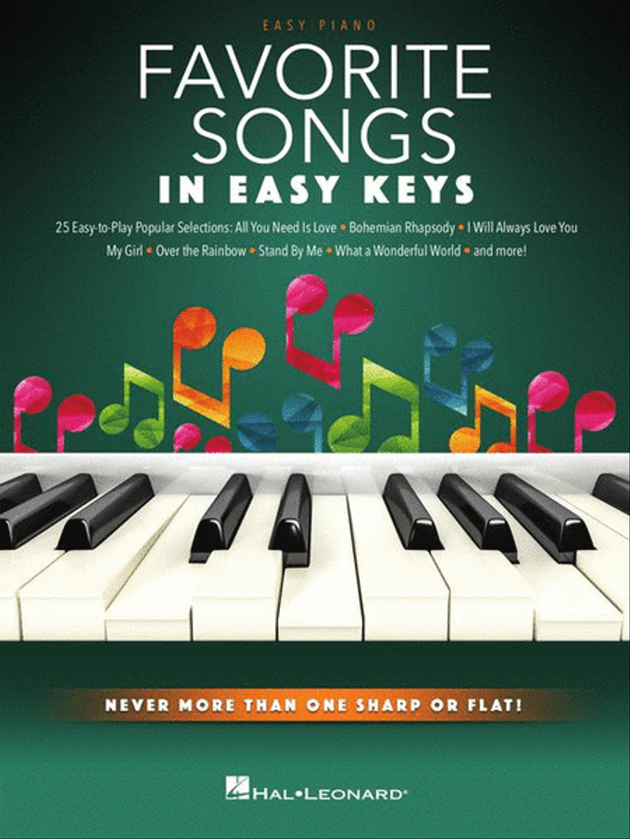 Favorite Songs – In Easy Keys Easy Piano scores gallery preview page 2