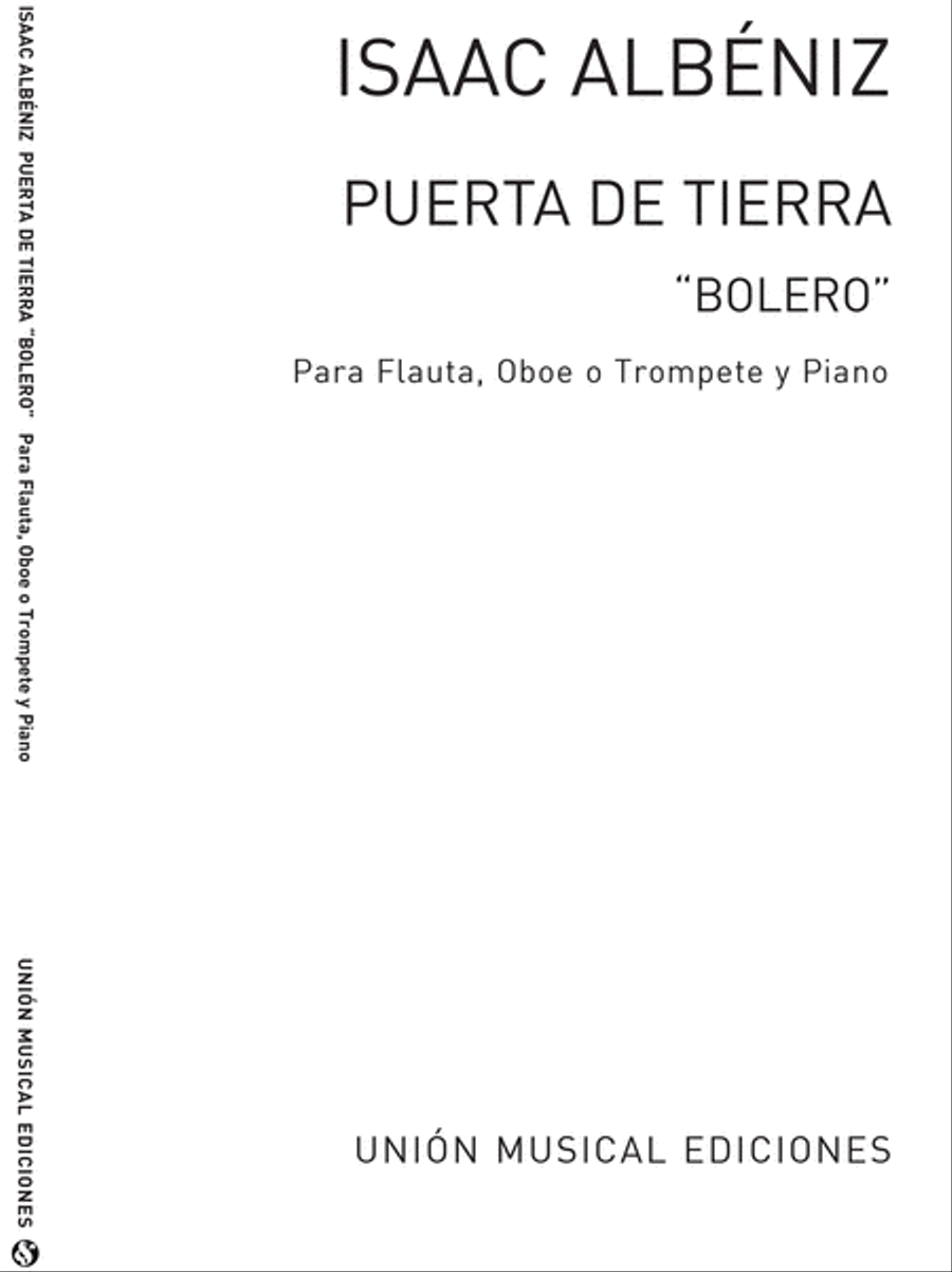 Puerta De Tierra Bolero Flute Solo scores gallery preview page 1