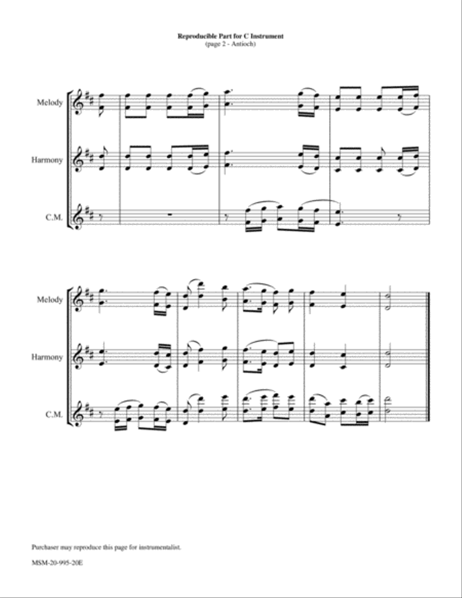 Antioch Piano and Keyboard scores gallery preview page 3