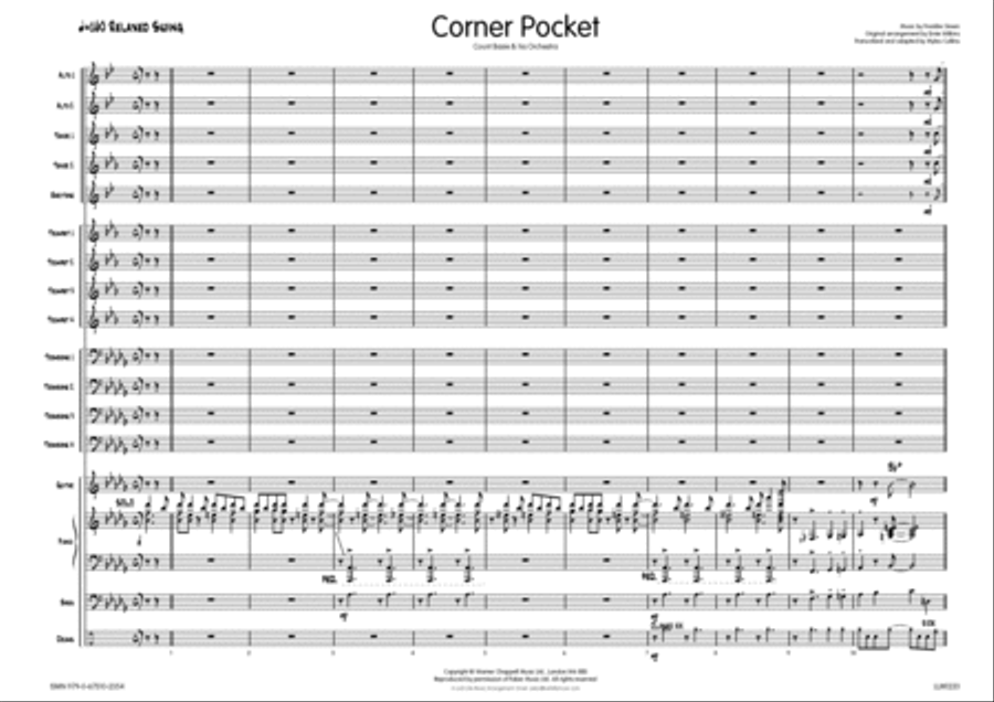 Corner Pocket Corner Pocket Big Band scores gallery preview page 2