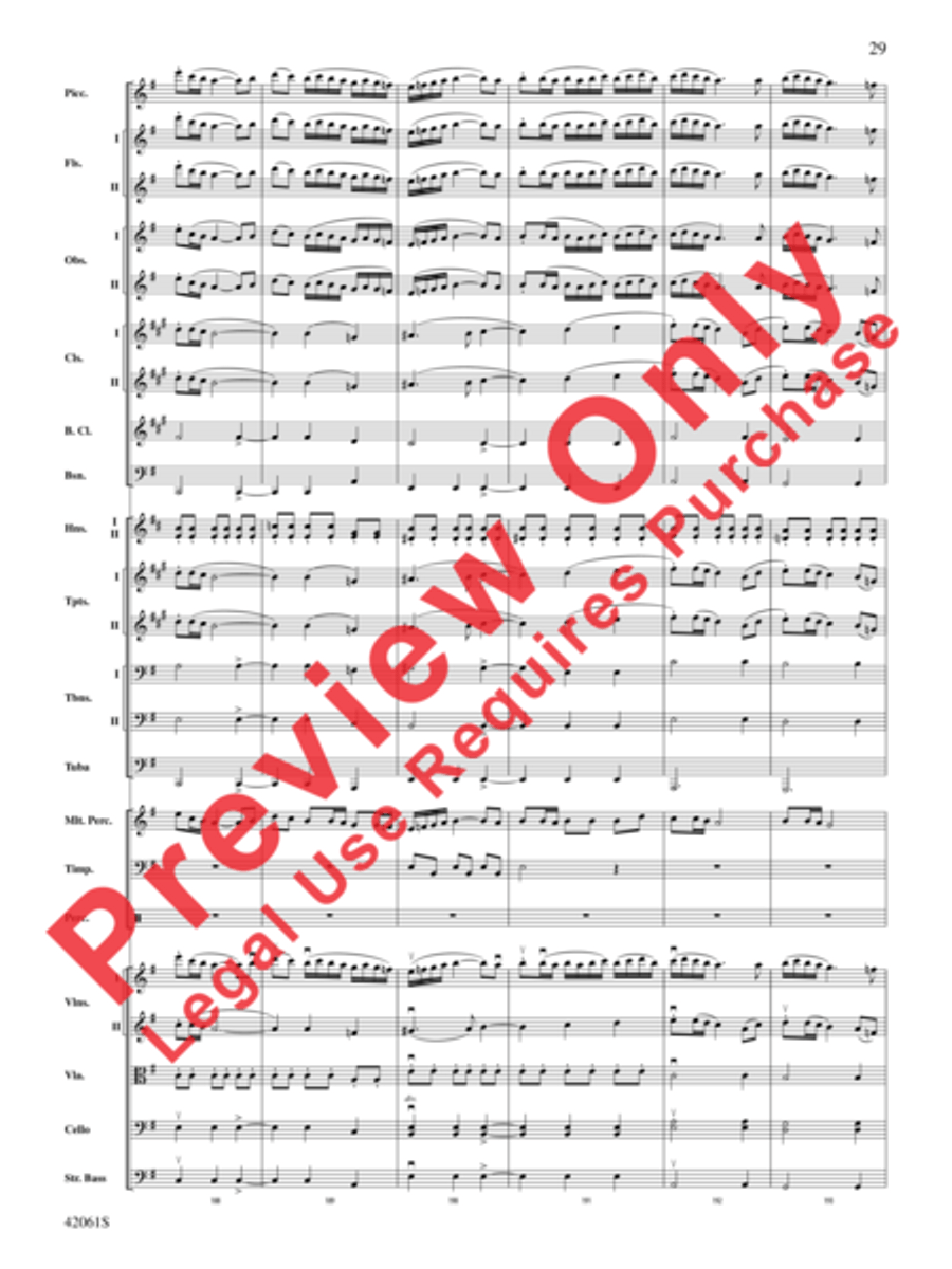 South County Sketches Full Orchestra scores gallery preview page 30