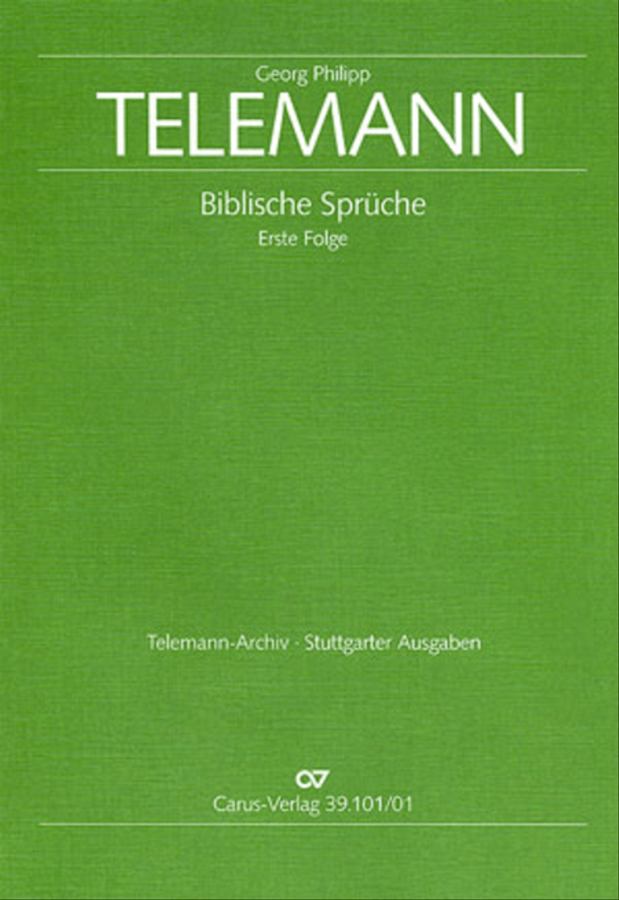 Biblische Spruche 1 Choir scores gallery preview page 1