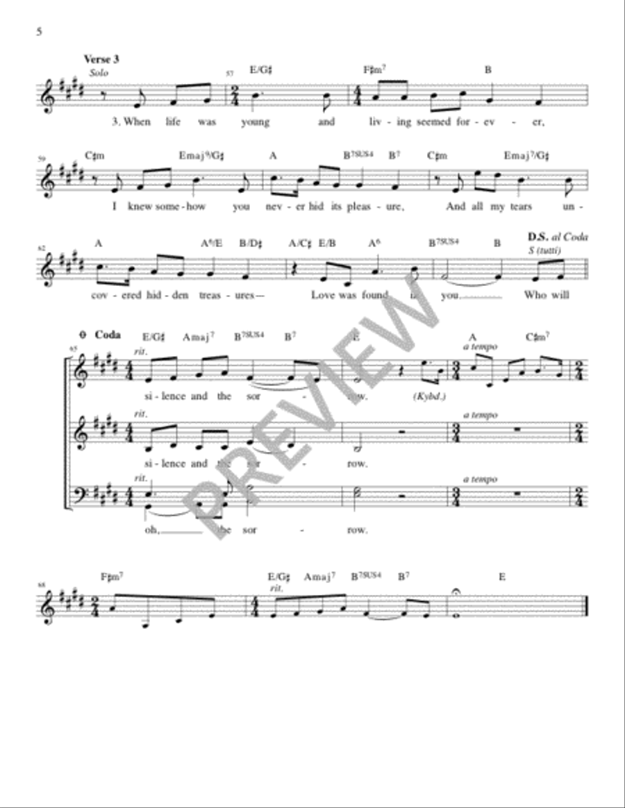 Pieta: The Silence and the Sorrow - Guitar edition Guitar scores gallery preview page 6