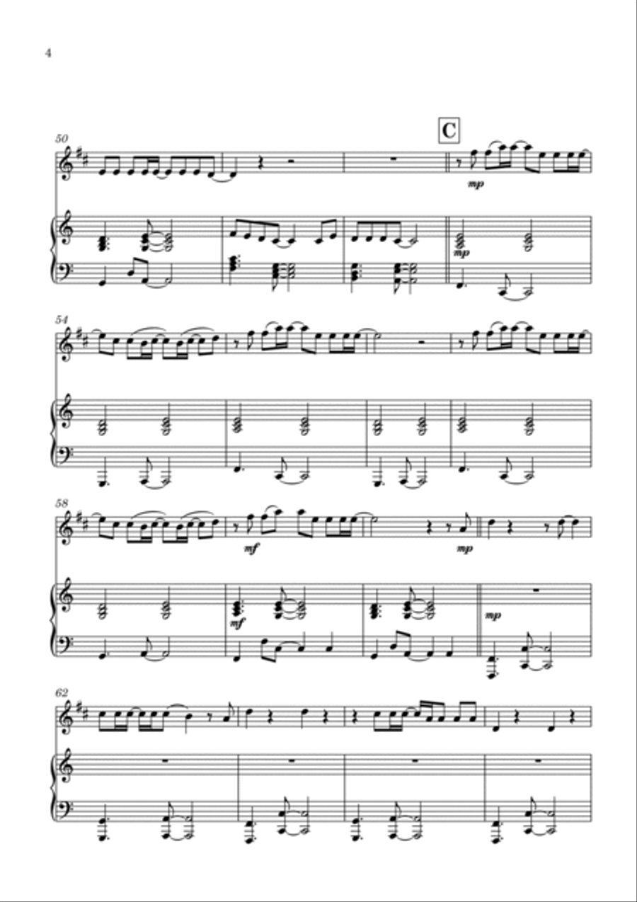 Anti-hero B-Flat Trumpet scores gallery preview page 4