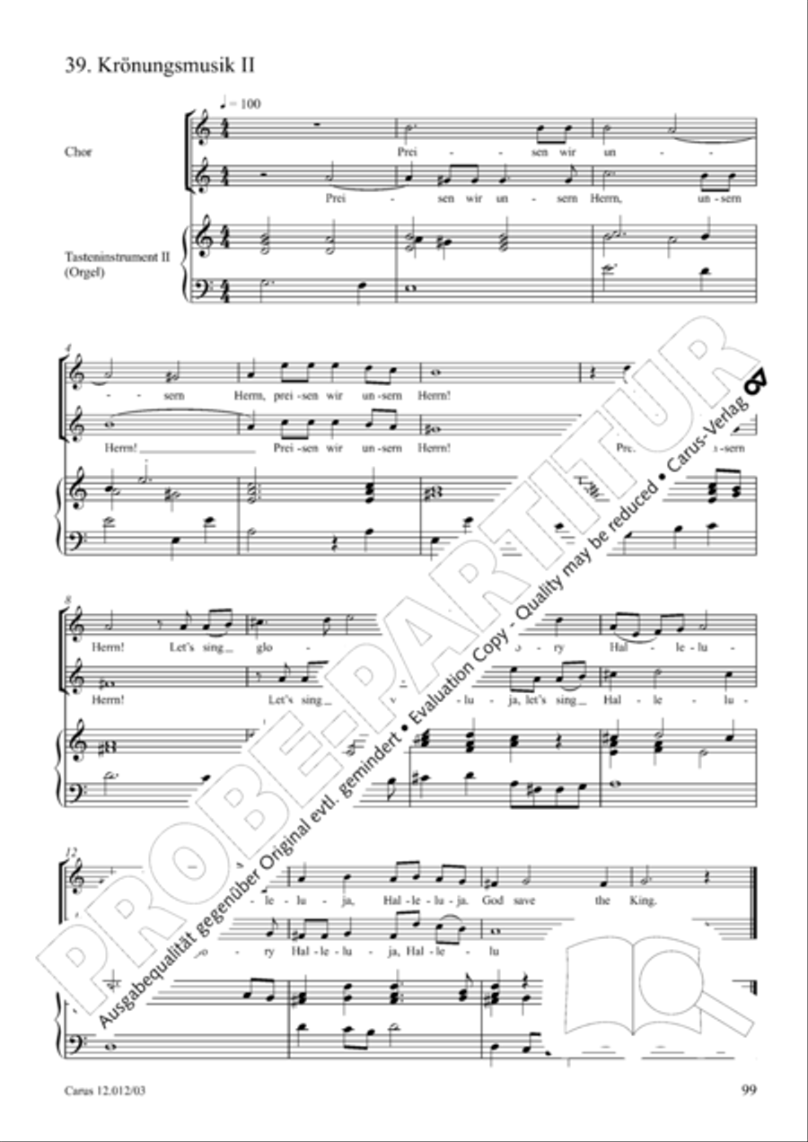 London Dreams 3-Part scores gallery preview page 100