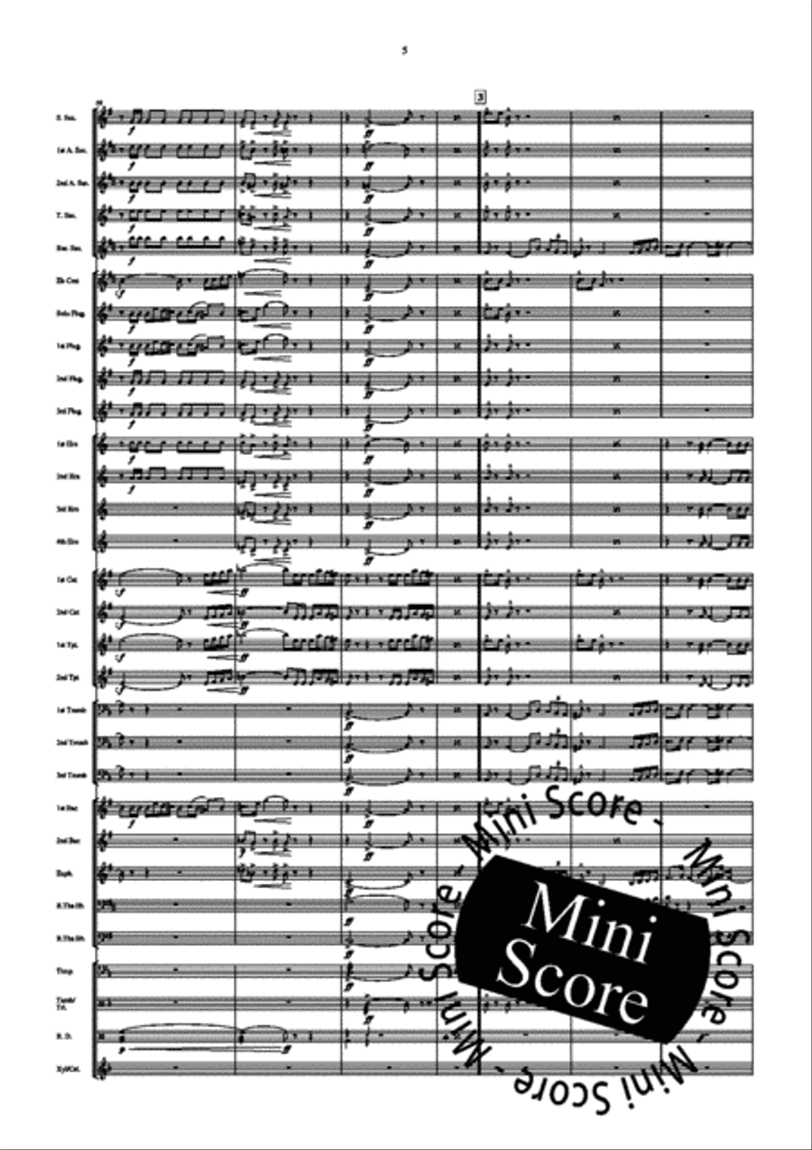 Images D'Ete Images D'Ete Concert Band scores gallery preview page 7