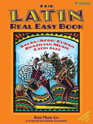 Book cover for Latin Real Easy Book B Flat Version