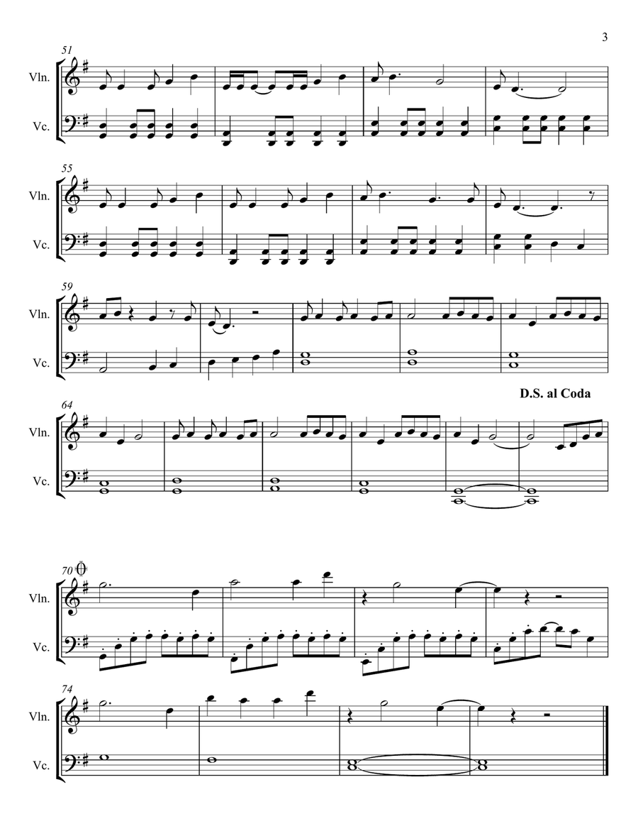 Wildest Dreams Wildest Dreams String Duet scores gallery preview page 3