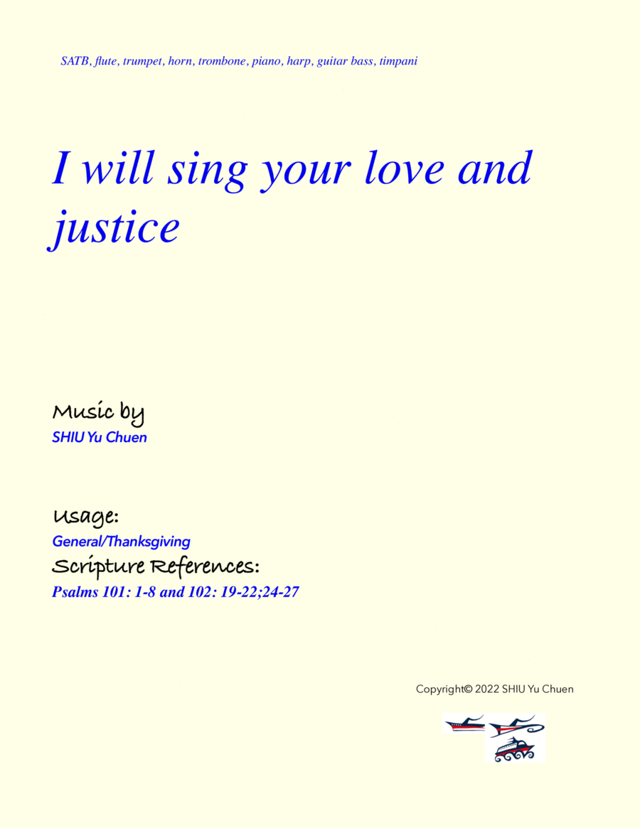 I will sing your love and justice image number null