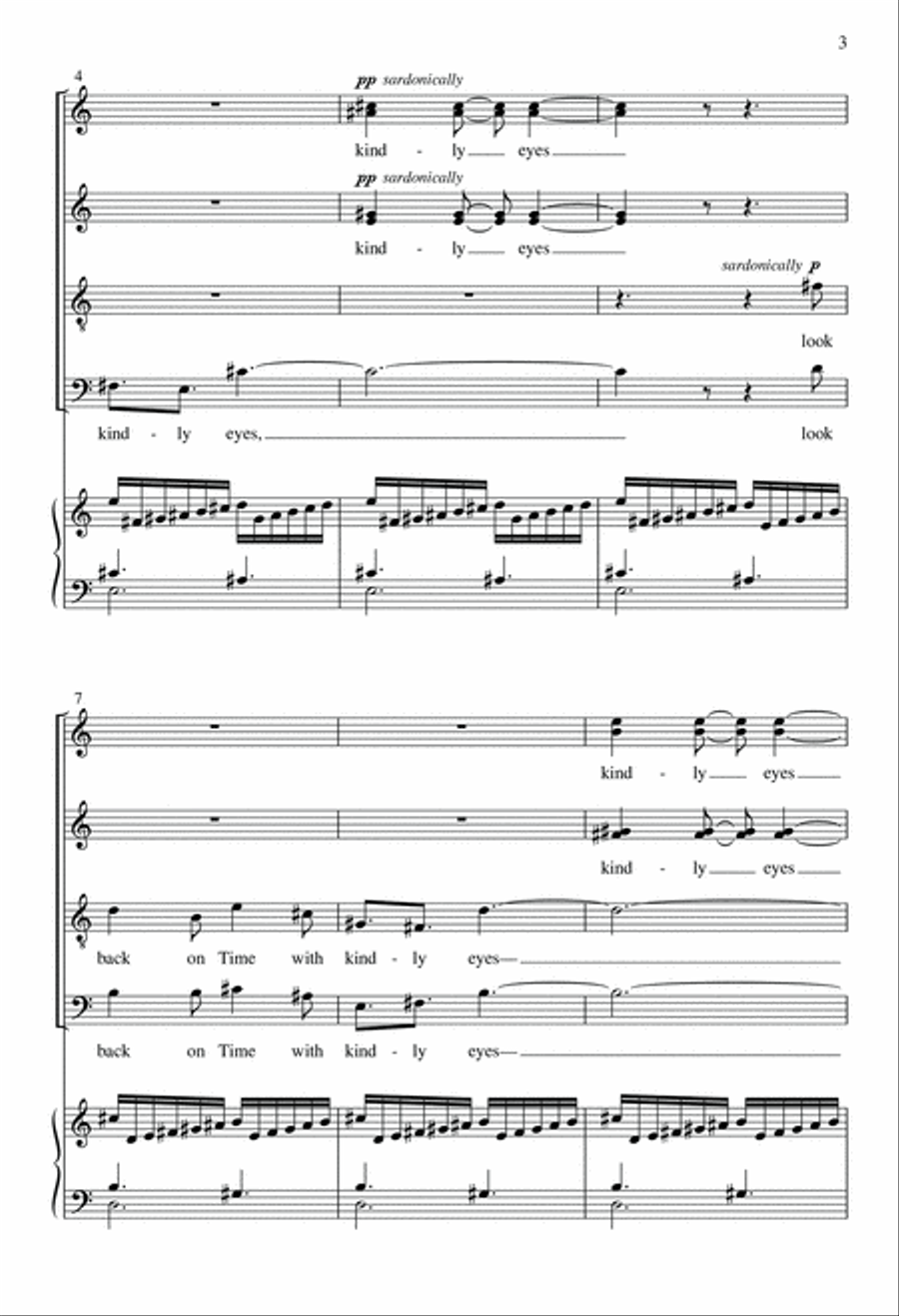 Look back on Time with kindly Eyes Divisi scores gallery preview page 2