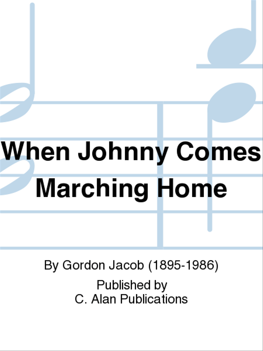 When Johnny Comes Marching Home Concert Band scores gallery preview page 1