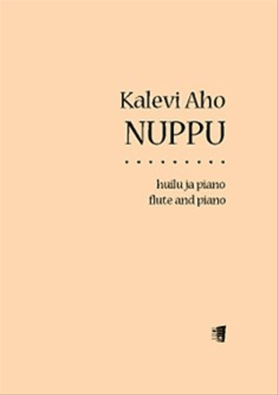 Nuppu for flute and piano Flute Solo scores gallery preview page 1