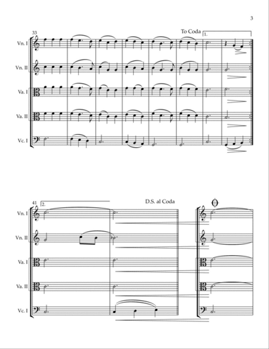 Why Me? (Why Me, Lord?) Why Me? (Why Me, Lord?) String Quintet scores gallery preview page 3