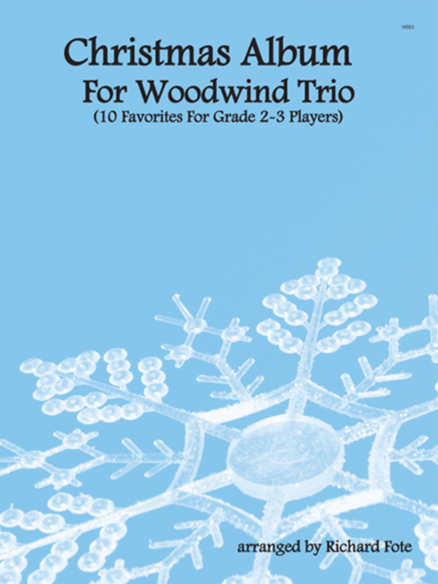 Christmas Album For Woodwind Trio