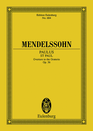 Book cover for Saint Paul, Op. 36