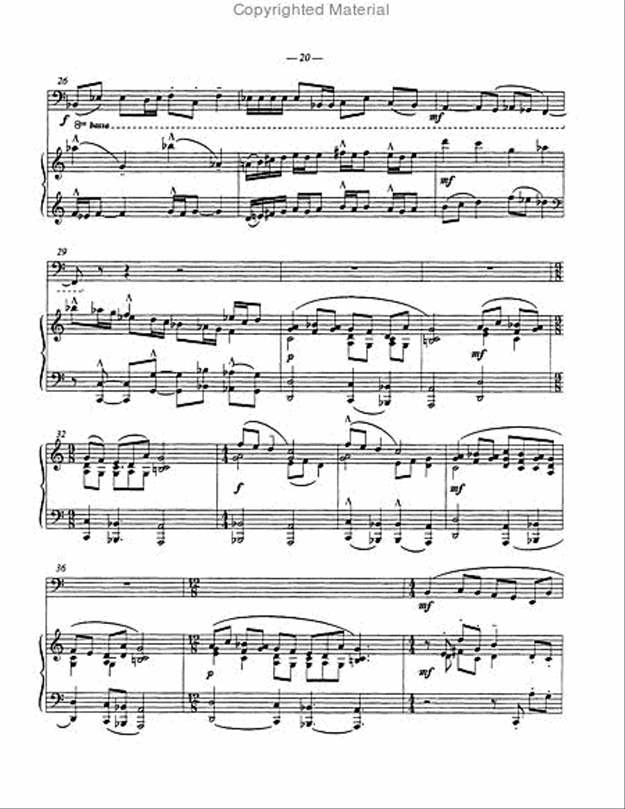 Concerto Concerto Tuba scores gallery preview page 8