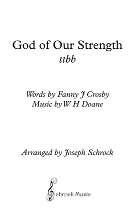 Book cover for God of our Strength