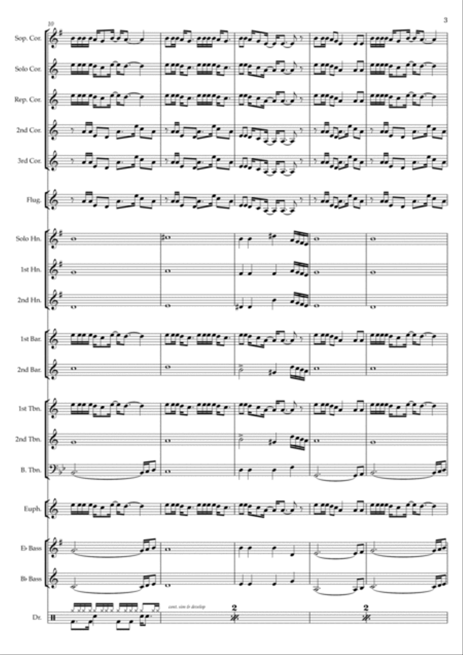 Thrift Shop Brass Band scores gallery preview page 5