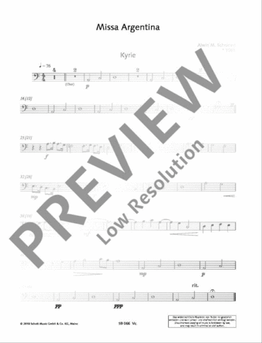Missa Argentina Part scores gallery preview page 4