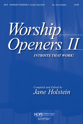 Worship Openers: Introits that Work!, Vol. 2
