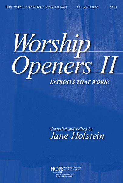 Worship Openers: Introits that Work!, Vol. 2 image number null
