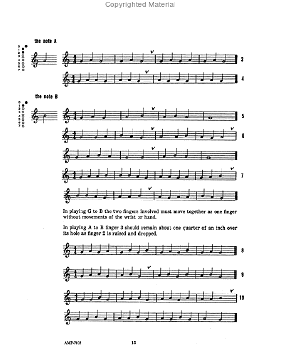 Basic Recorder Technique – Volume 1 Recorder scores gallery preview page 2