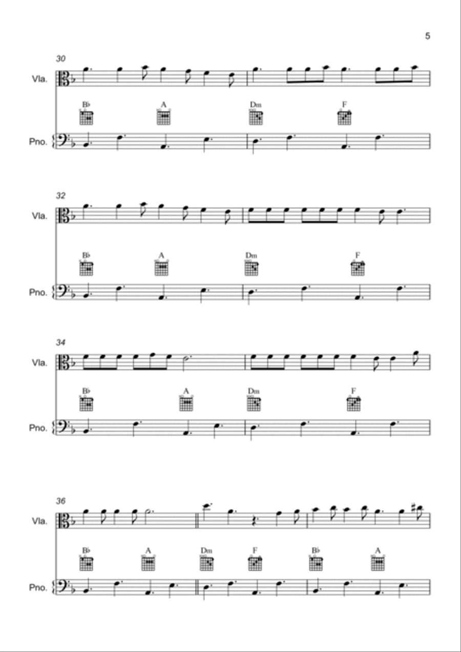 Dolls Viola scores gallery preview page 5