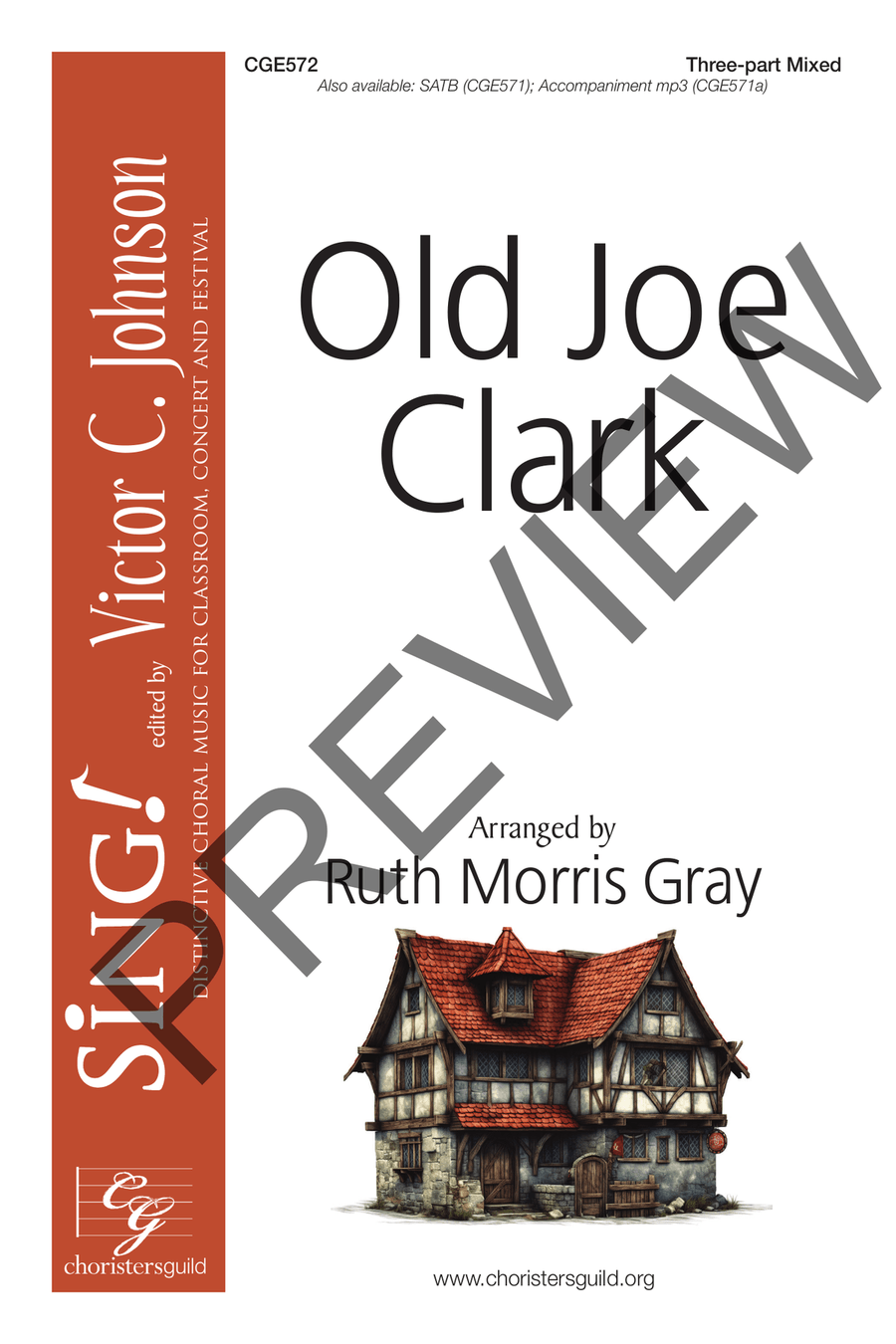 Old Joe Clark (Three-part Mixed) 3-Part scores gallery preview page 2