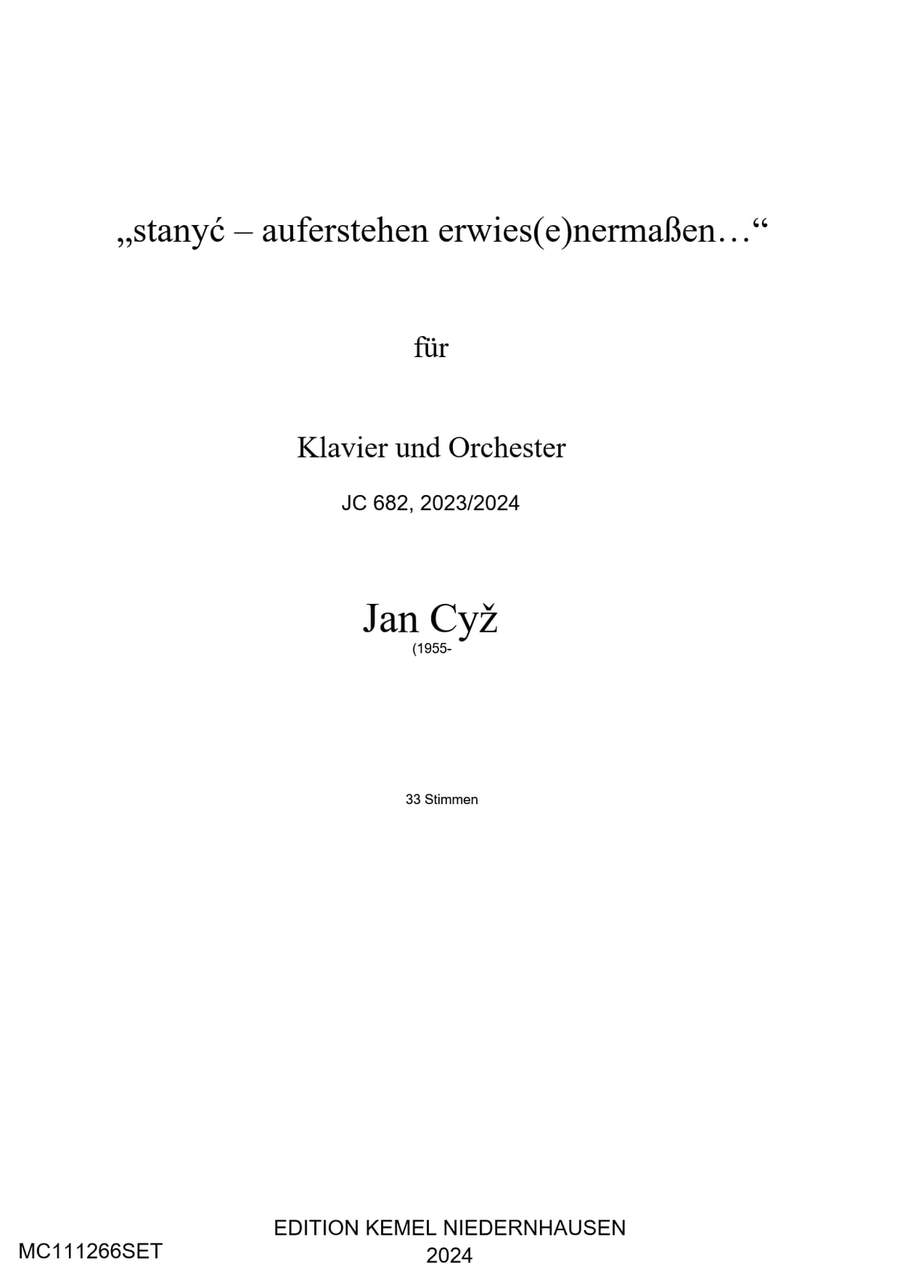 Stanyc - auferstehen erwies(e)nermassen