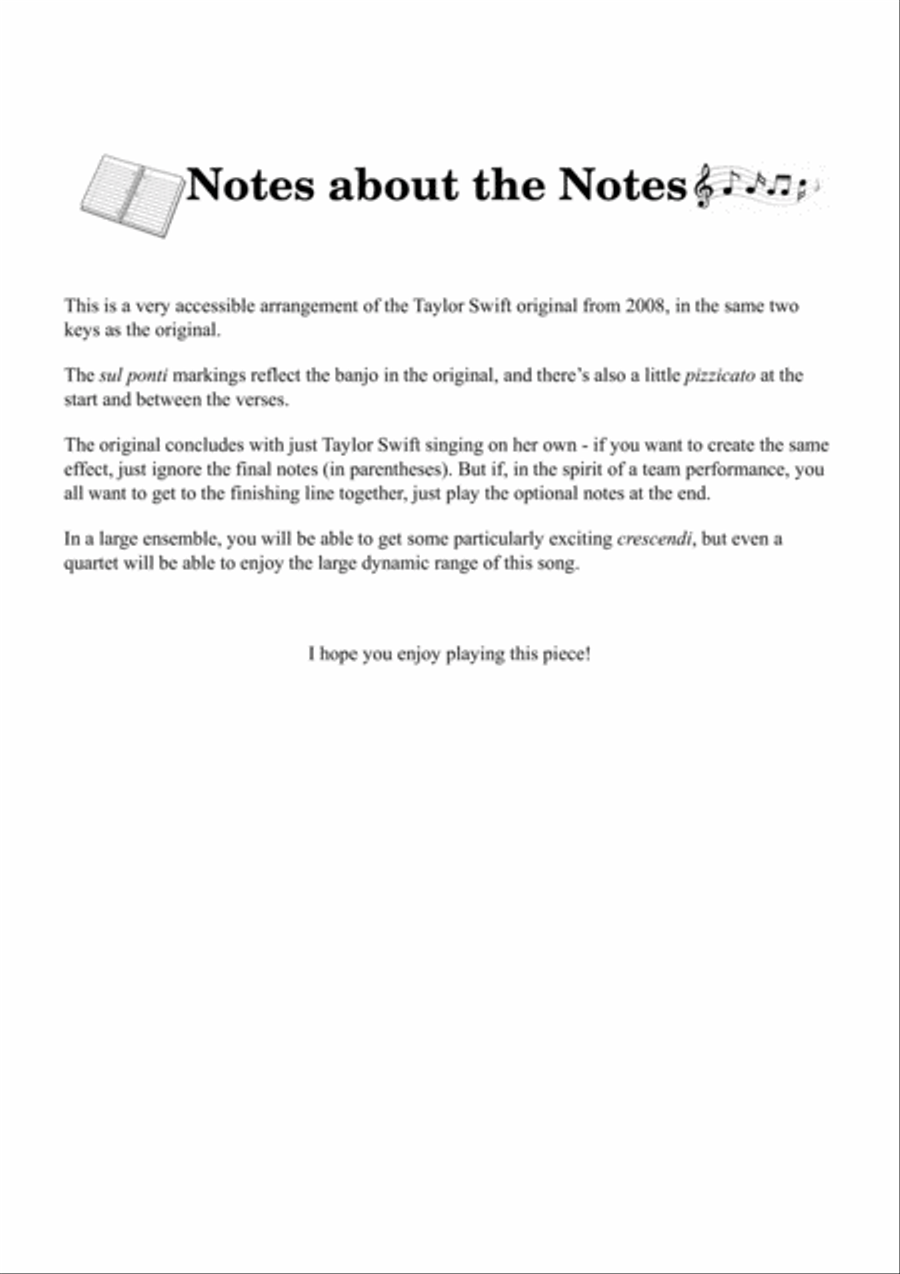 Love Story Guitar Ensemble scores gallery preview page 3