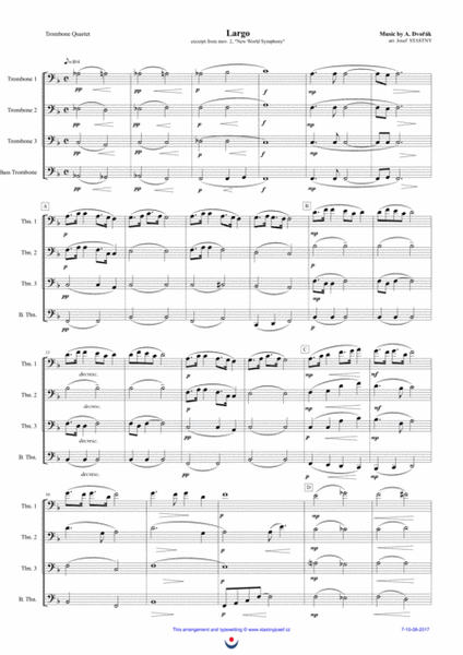 Largo (Dvořák - New World Symphony) image number null