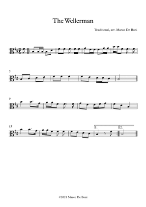 The Wellerman (Traditional Sea Shanty): easy viola arrangement